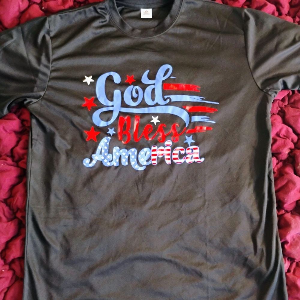God Bless America Graphic T-Shirt